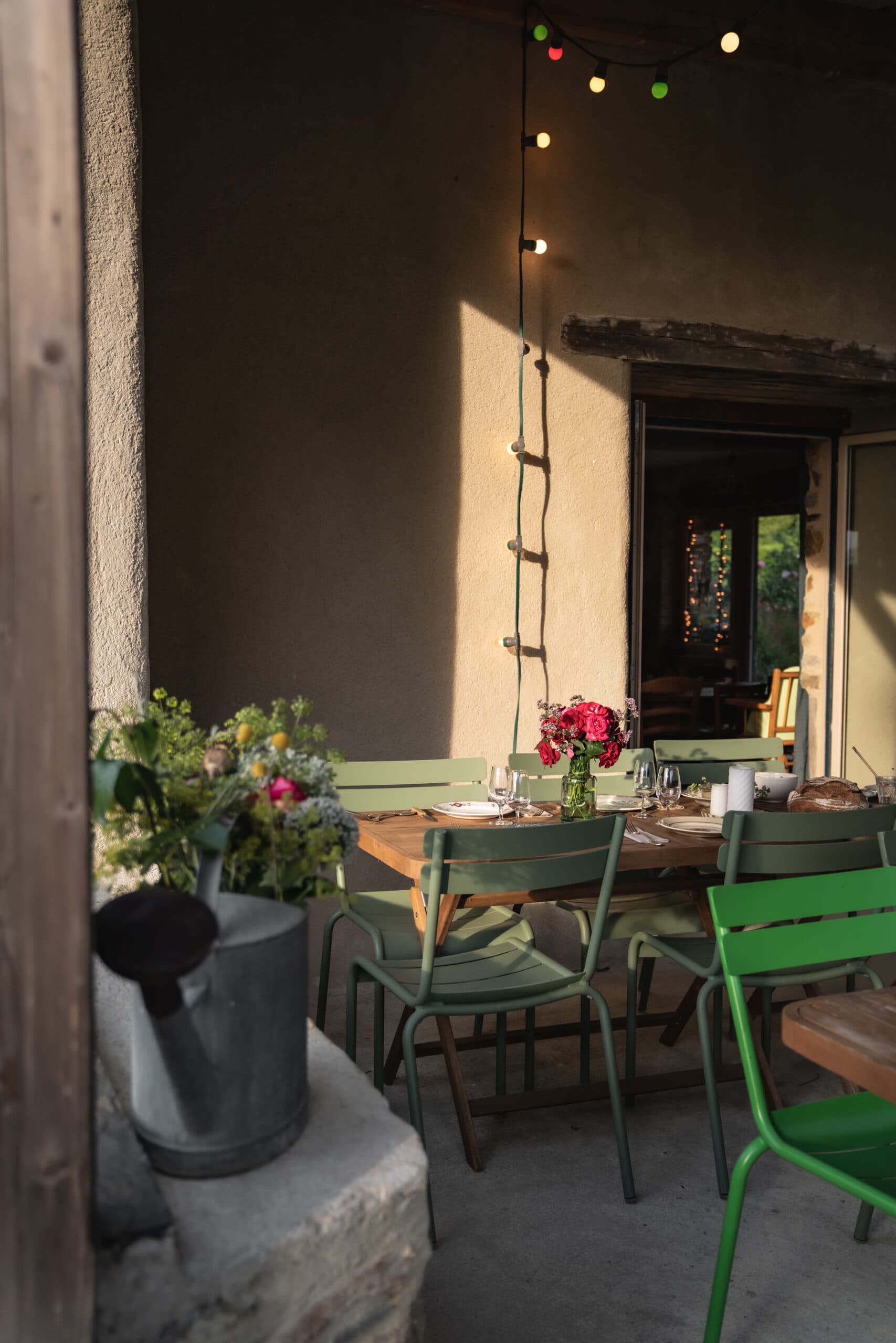 La table de l'Amante Verte